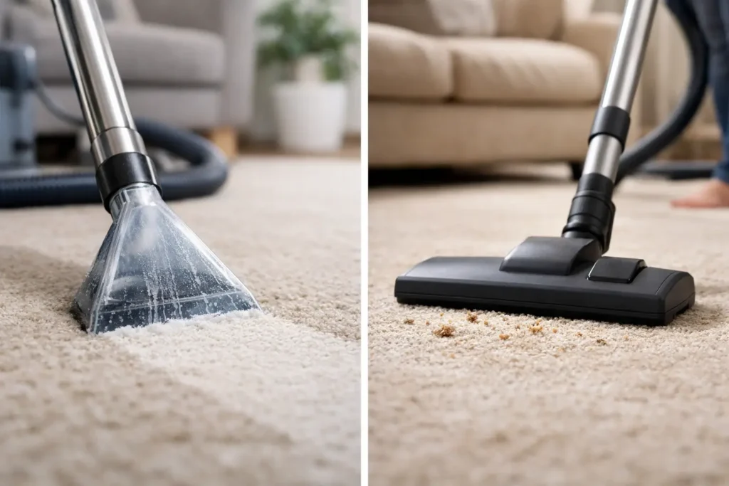 Carpet Cleaning vs Vacuuming - What Works?