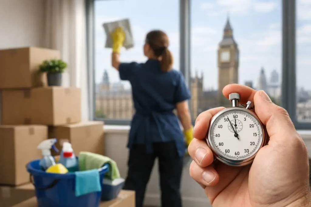 How Long Does Move Out Cleaning Take in London?