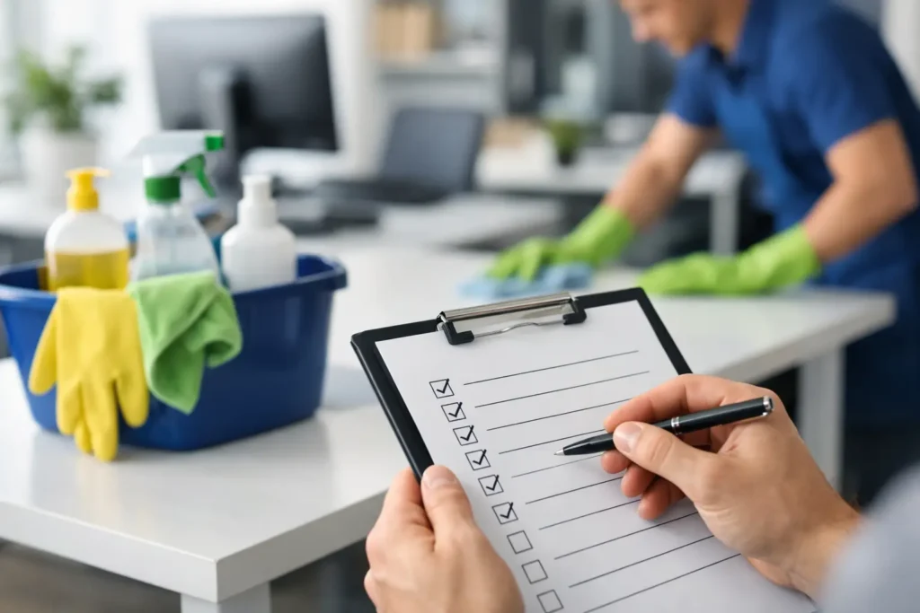 Office Cleaning Service Review Checklist