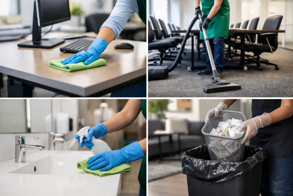 Best Office Cleaning Frequency by Room Explained