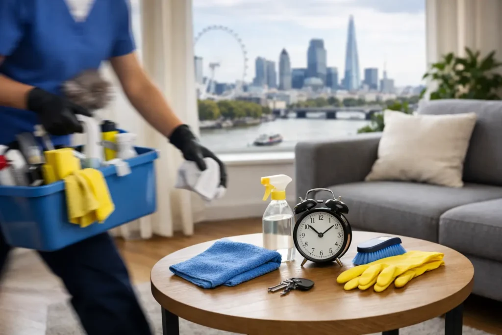 How to Handle Last Minute Cleaning in London