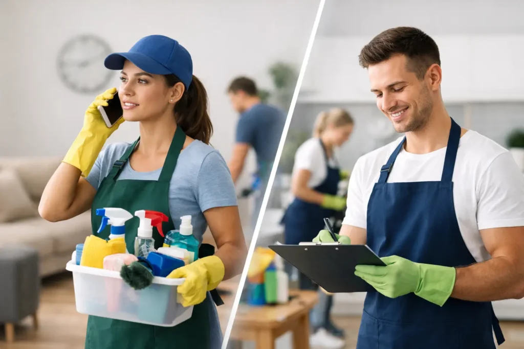 Same Day Cleaner vs Scheduled Cleaner Compared