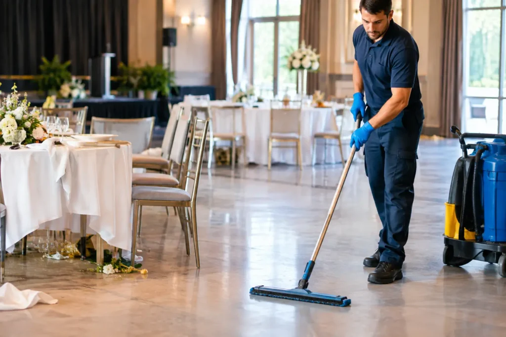 Event Venue Restoration After a Busy Function