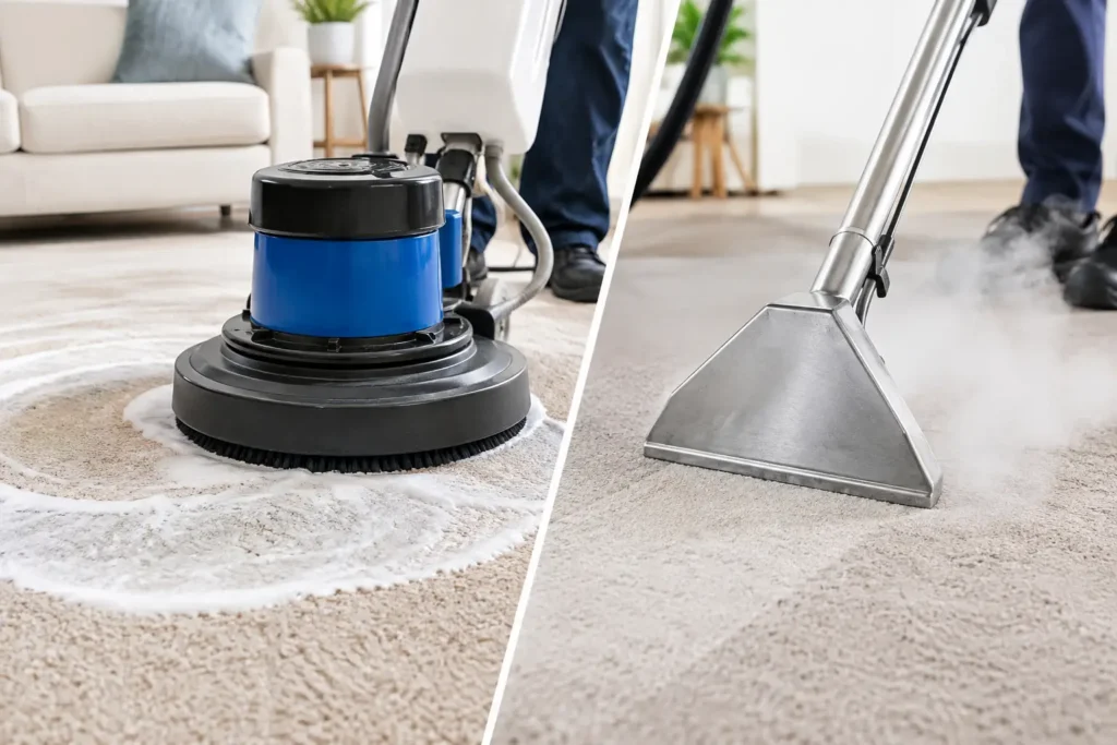 Carpet Shampoo Versus Steam Cleaning Explained